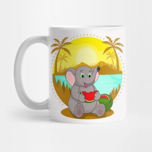 BEACH PLEASE, ELEPHANT Mug